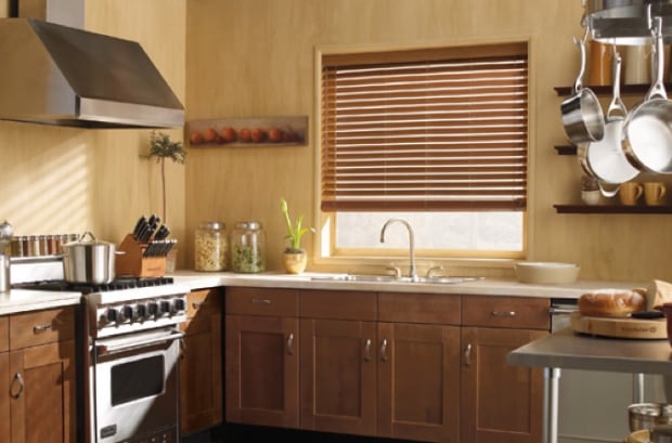 Ovation blinds in a kitchen